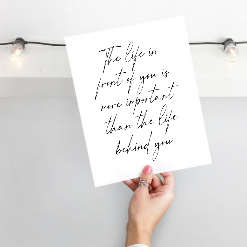 Quote prints by Wattle Designs