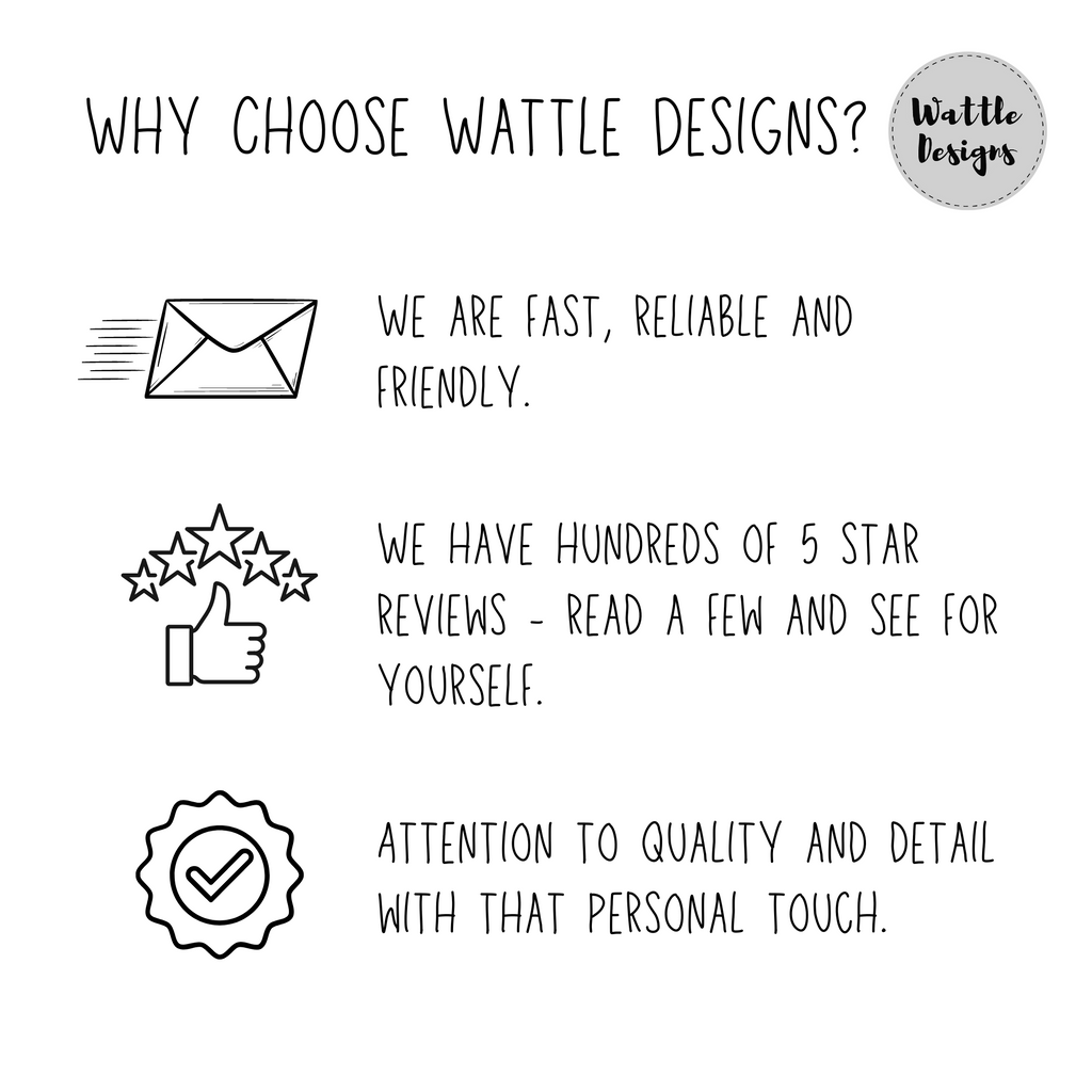 why choose Wattle Designs?