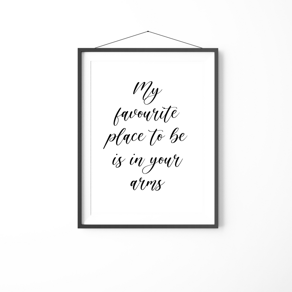 quote print by wattle designs