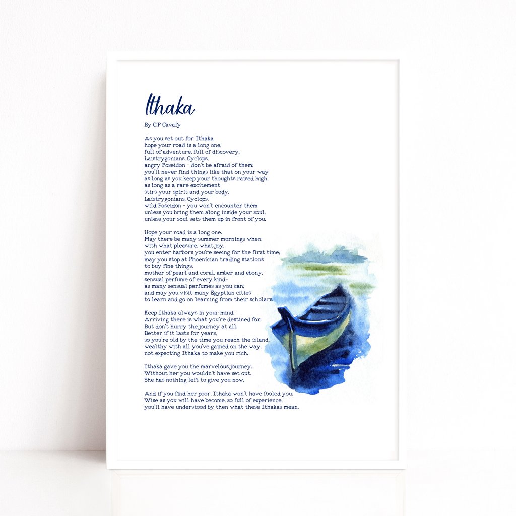 Custom poem print any poem printed by Wattle Designs