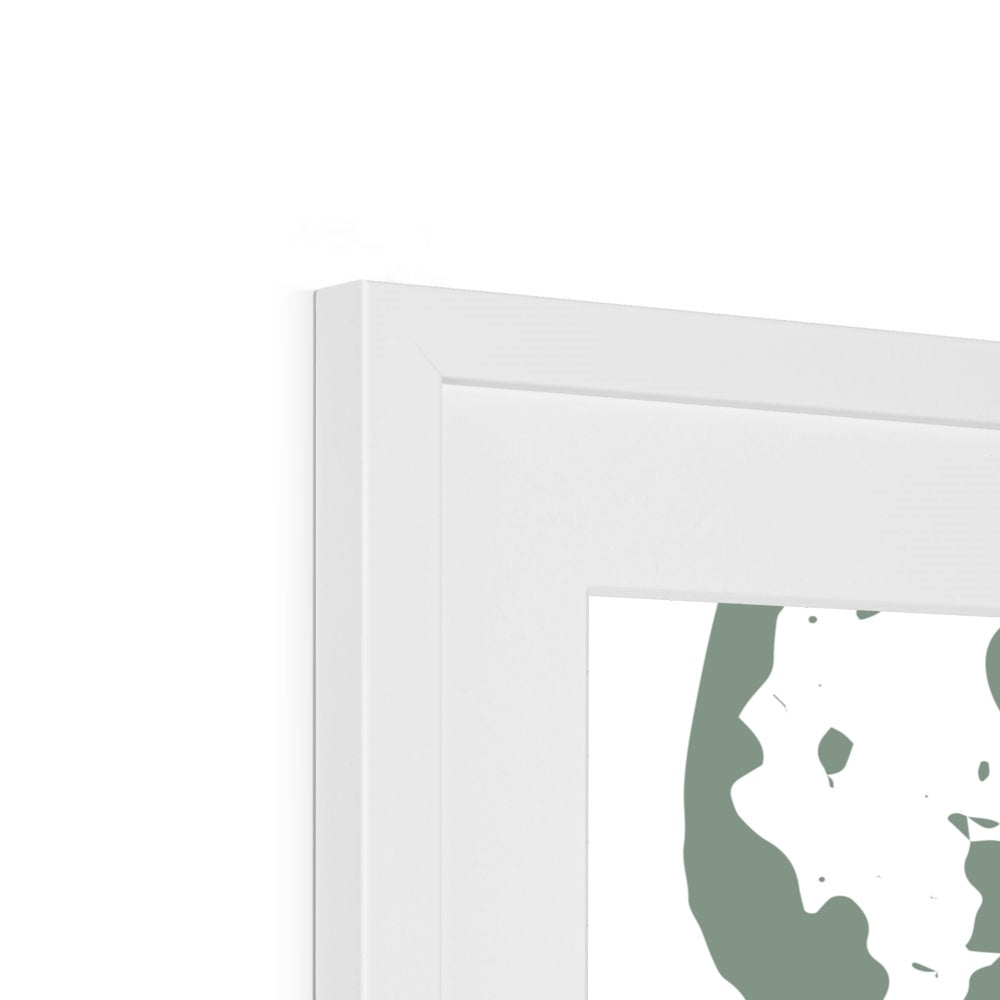 Wattle Designs white frame