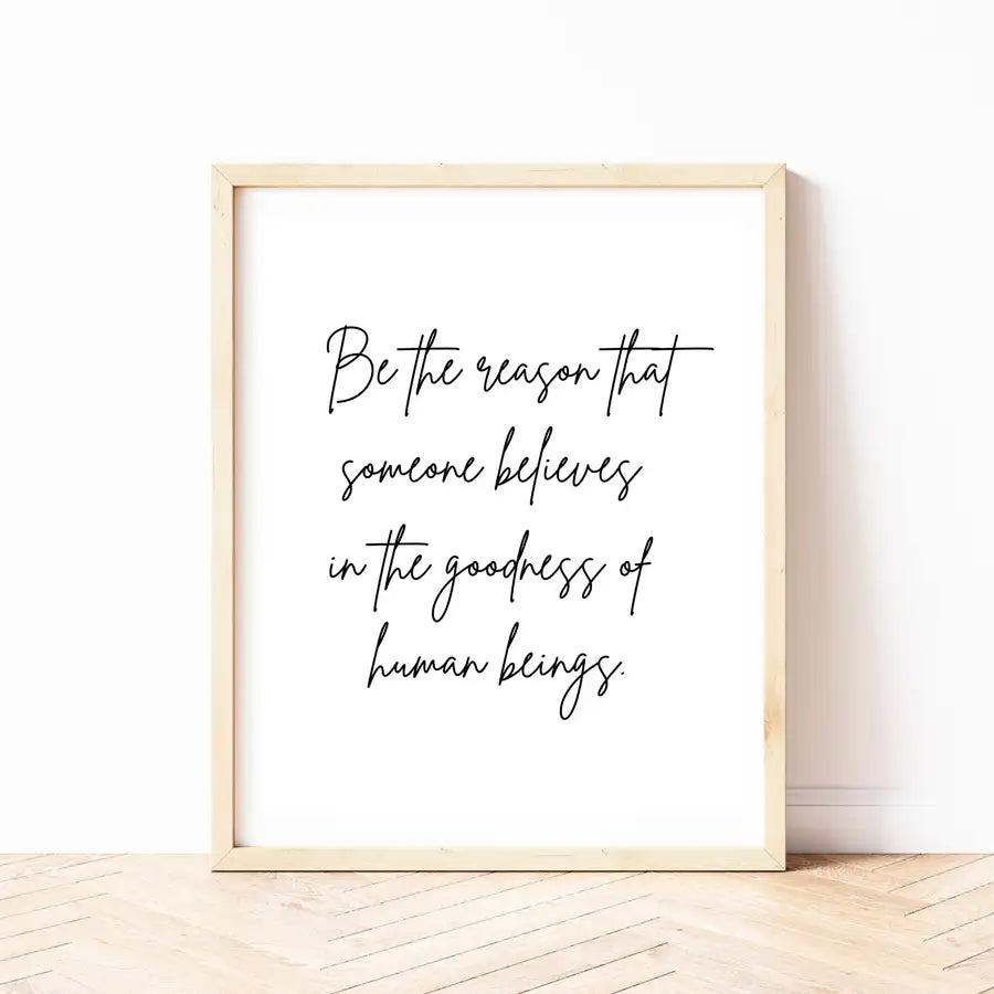 life quote print by Wattle Designs
