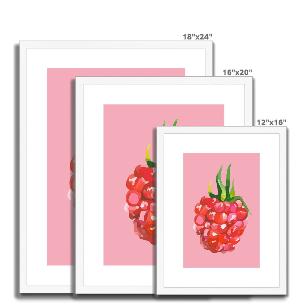 white frame sizes from Wattle Designs