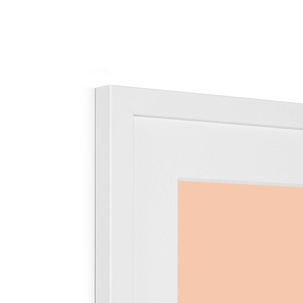white frame by Wattle designs