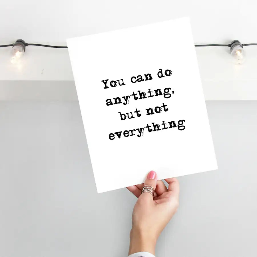You Can Do Anything Quote - Wattle Designs