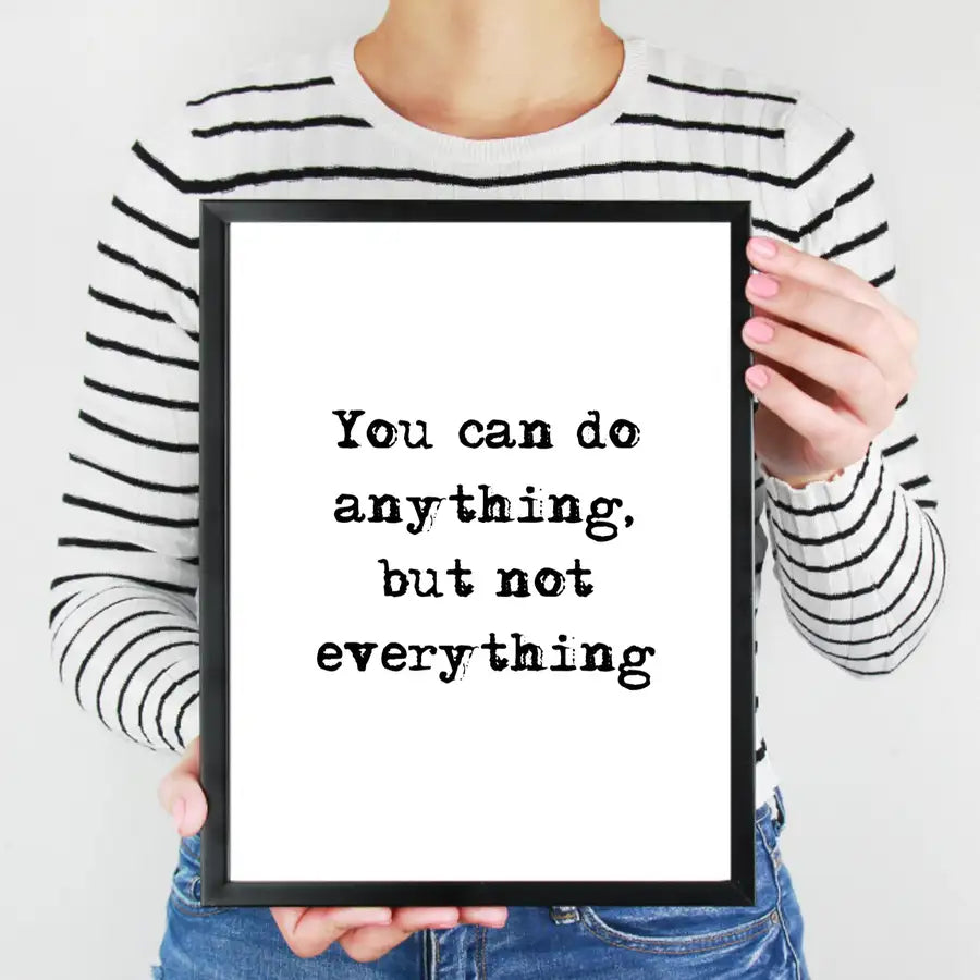 You Can Do Anything Quote - Wattle Designs