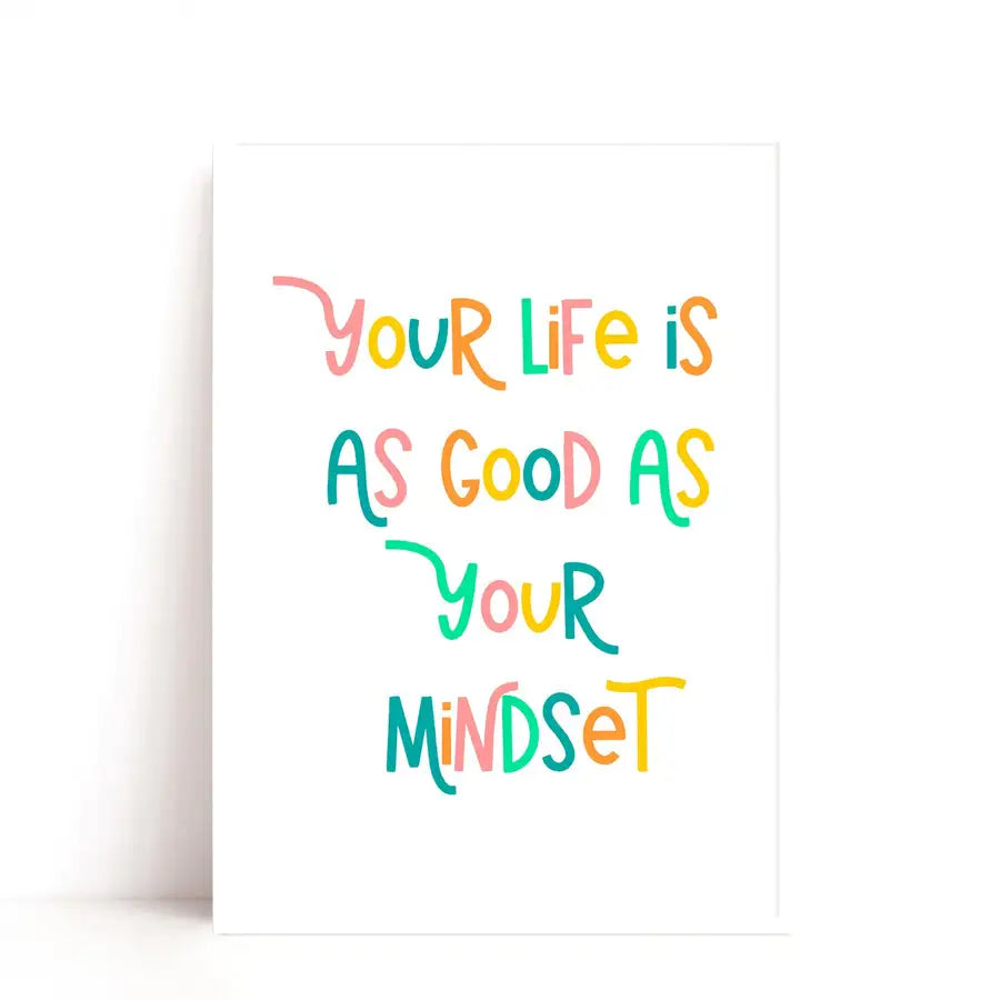 your life is as good as your mindset